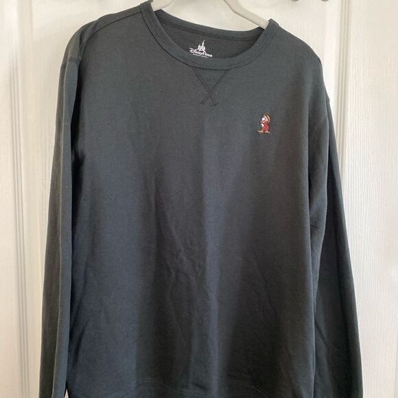 Disney Parks embroidered Grumpy sweatshirt sz L - Picture 1 of 11